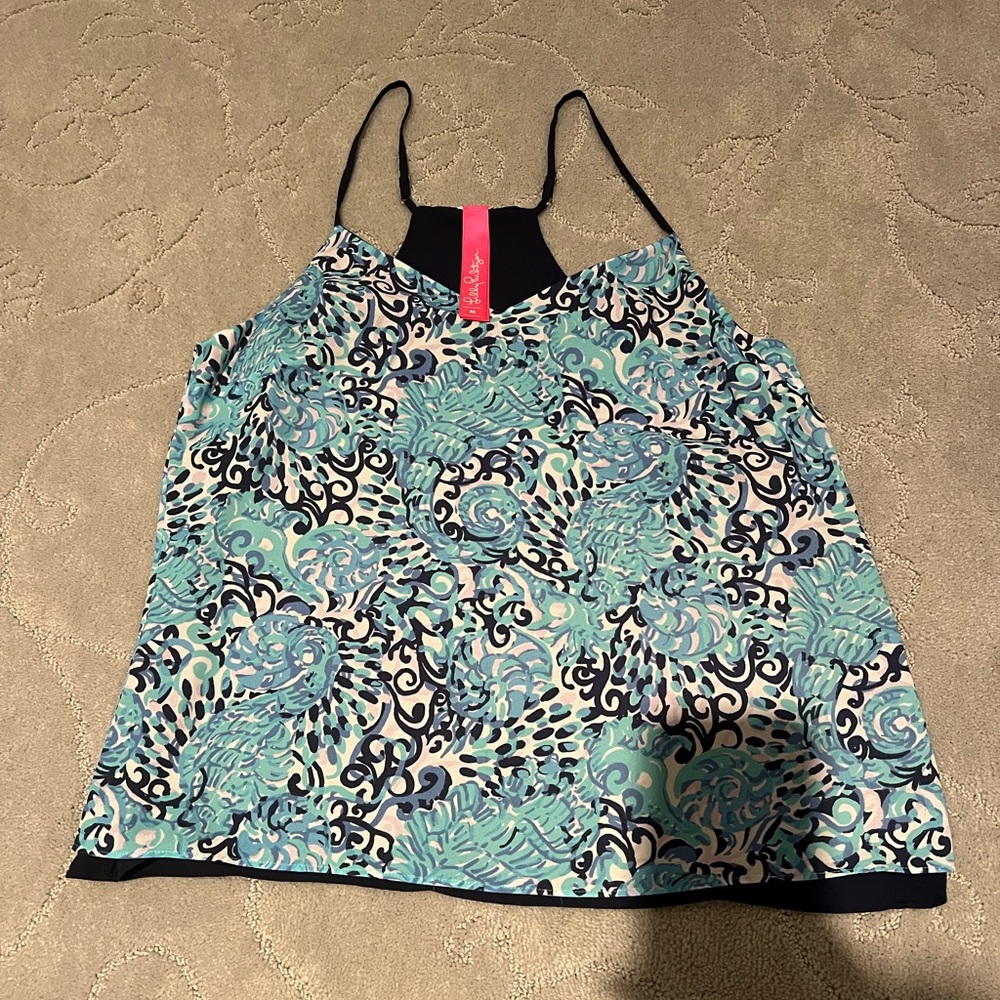 Lilly Pulitzer Floral Tank Top